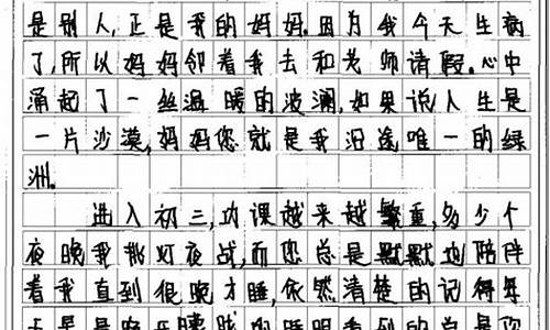 写人的作文800字以上